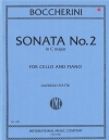 ソナタ・No.2・ハ長調（ルイジ・ボッケリーニ）（チェロ+ピアノ）【Sonata No. 2 in C major】