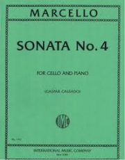 ソナタ・No.4・イ短調（ベネデット・マルチェッロ）（チェロ+ピアノ）【Sonata No. 4 in A minor】