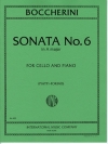 ソナタ・No.6・イ長調（ルイジ・ボッケリーニ）（チェロ+ピアノ）【Sonata No. 6 in A major】