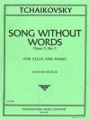 無言歌・Op.2・No.3（チャイコフスキー）（チェロ+ピアノ）【Song without Words, Opus 2, No. 3】