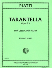 タランテラ・Op.23（カルロ・アルフレッド・ピアッティ）（チェロ+ピアノ）【Tarantella, Opus 23】