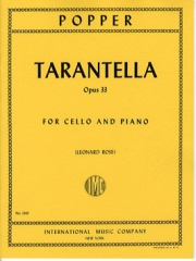 タランテラ・Op.33（ダーヴィト・ポッパー）（チェロ+ピアノ）【Tarantella, Opus 33】