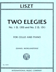2つのエレジー・No. 1 (S. 130)＆No. 2 (S. 131)（フランツ・リスト）（チェロ+ピアノ）【Two Elegies, No. 1 (S. 130) and No. 2 (S. 131)】