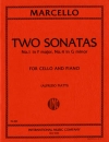 2つのソナタ・（No.1・ヘ長調＆No.4・ト短調）（ベネデット・マルチェッロ）（チェロ+ピアノ）【Two Sonatas (No. 1 in F major & No. 4 in G minor)】