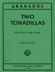 2つのトナディーリャス（エンリケ・グラナドス）（チェロ+ピアノ）【Two Tonadillas】