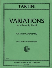 コレッリのテーマによる変奏曲（ジュゼッペ・タルティーニ）（チェロ+ピアノ）【Variations on a Theme by Corelli】