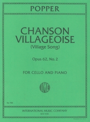 村の歌・Op.62・No.2（ダーヴィト・ポッパー）（チェロ+ピアノ）【Village Song, Opus 62, No. 2】