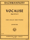 ヴォカリーズ ・Op.34・No.14（セルゲイ・ラフマニノフ）（チェロ+ピアノ）【Vocalise, Opus 34, No.14】