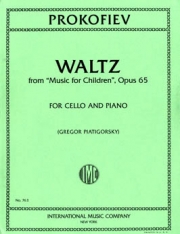 ワルツ ・Op.65（セルゲイ・プロコフィエフ）（チェロ+ピアノ）【Waltz, Opus 65】