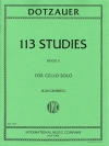 113の練習曲・Vol.2（フリードリヒ・ドッツァウアー）（チェロ）【113 Studies in Four Volumes - Volume II】