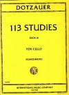 113の練習曲・Vol.3（フリードリヒ・ドッツァウアー）（チェロ）【113 Studies in Four Volumes - Volume III】