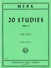 20の練習曲・Op.11（ヨーゼフ・メルク）（チェロ）【20 Studies, Opus 11】