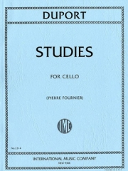 21の練習曲（ジャン＝ルイ・デュポール ）（チェロ）【21 Studies】