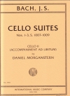 チェロ組曲・Nos. 1-3, S. 1007-1009（バッハ）（チェロ）【Cello Suites Nos. 1-3, S. 1007-1009, Cello II part (Accomp】