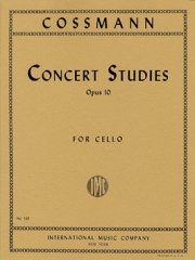 演奏会用練習曲・Op.10（ベルンハルト・コスマン）（チェロ）【Concert Studies, Opus 10】