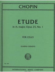 エチュード・変イ長調・Op.25・No.1（フレデリック・ショパン）（チェロ）【Étude in A flat major, Opus 25, No. 1】