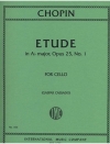 エチュード・変イ長調・Op.25・No.1（フレデリック・ショパン）（チェロ）【Étude in A flat major, Opus 25, No. 1】