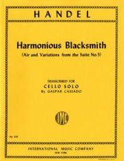 調子の良い鍛冶屋 (ヘンデル)（チェロ）【Harmonious Blacksmith】