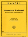 調子の良い鍛冶屋 (ヘンデル)（チェロ）【Harmonious Blacksmith】