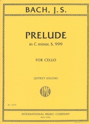 プレリュード・ハ短調・S. 999（バッハ）（チェロ）【Prelude in C minor, S. 999】