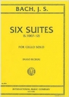 6つの組曲・S. 1007-1012（バッハ）（チェロ）【Six Suites, S. 1007-1012】
