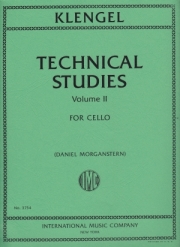 技術的練習曲・Vol.2（ユリウス・クレンゲル / ダニエル・モーガンスターン）（チェロ）【Technical Studies, Volume II】