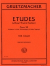 チェロの技術的練習・Op.38・Vol.1（フリードリヒ・グルツマッヒャー）（チェロ）【Technology of Cello Playing, Opus 38: Volume I. Studies wi】