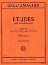チェロの技術的練習・Op.38・Vol.2（フリードリヒ・グルツマッヒャー）（チェロ）【Technology of Cello Playing, Opus 38: Volume II. Studies w】