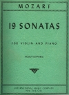 19のソナタ（モーツァルト）（ヴァイオリン+ピアノ）【19 Sonatas】
