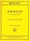 アダージョ・変ホ長調・K.287（モーツァルト）（ヴァイオリン+ピアノ）【Adagio in E flat major, K. 287】