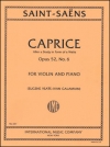 カプリース・Op.52（カミーユ・サン＝サーンス）（ヴァイオリン+ピアノ）【Caprice, Opus 52】
