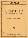 協奏曲・イ長調・RV 348 (Opus 9, No. 2)（アントニオ・ヴィヴァルディ）（ヴァイオリン+ピアノ）【Concerto in A major, RV 348 (Opus 9, No. 2)】