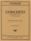協奏曲・ハ長調・RV 181a (Opus 9, No. 1)（アントニオ・ヴィヴァルディ）（ヴァイオリン+ピアノ）【Concerto in C major, RV 181a (Opus 9, No. 1)】