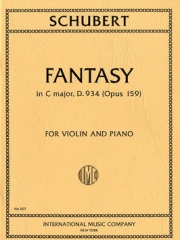 ファンタジア・ハ長調・Op.159（フランツ・シューベルト）（ヴァイオリン+ピアノ）【Fantasia in C major, Opus 159】