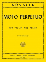 無窮動・ニ短調（オトカル・ノヴァーチェク） （ヴァイオリン+ピアノ）【Moto Perpetuo in D minor】