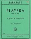 プレイエラ・Op.23・No.1（パブロ・デ・サラサーテ）（ヴァイオリン+ピアノ）【Playera, Opus 23, No. 1】
