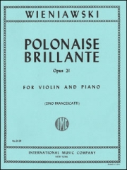 華麗なるポロネーズ・イ長調・Op.21（ヘンリク・ヴィエニャフスキ）（ヴァイオリン+ピアノ）【Polonaise Brillante in A major, Opus 21】