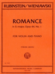 ロマンス・変ホ長調・Op.44・No.1（ヘンリク・ヴィエニャフスキ）（ヴァイオリン+ピアノ）【Romance in E flat major, Opus 44, No. 1】
