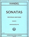 6つのソナタ・Vol.1 (ヘンデル)（ヴァイオリン+ピアノ）【Six Sonatas: Volume I】