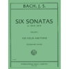 6つのソナタ・Vol.1・S. 1014-1016（バッハ）（ヴァイオリン+ピアノ）【Six Sonatas: Volume I, S. 1014-1016】