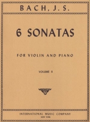6つのソナタ・Vol.2・S. 1017-1019（バッハ）（ヴァイオリン+ピアノ）【Six Sonatas: Volume II, S. 1017-1019】