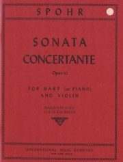 ソナタ・コンチェルタンテ・Op.115（ルイ・シュポーア）（ヴァイオリン+ピアノ）【Sonata Concertante, Opus 115 for Violin and Harp (or Piano】