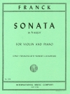 ソナタ・イ長調（セザール・フランク）（ヴァイオリン+ピアノ）【Sonata in A major】