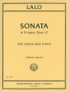 ソナタ・ニ長調・Op.12（エドゥアール・ラロ）（ヴァイオリン+ピアノ）【Sonata in D major, Opus 12】
