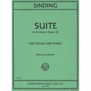 組曲・イ短調・Op.10（クリスティアン・シンディング）（ヴァイオリン+ピアノ）【Suite in A minor, Opus 10】