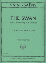 白鳥（カミーユ・サン＝サーンス）（ヴァイオリン+ピアノ）【The Swan】