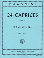 24のカプリース・Op.1（ニコロ・パガニーニ）（ヴァイオリン）【24 Caprices, Opus 1】