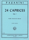 24のカプリース・Op.1（ニコロ・パガニーニ）（ヴァイオリン）【24 Caprices, Opus 1】