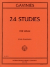 24の練習曲（ピエール・ガヴィニース）（ヴァイオリン）【24 Studies】