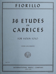36のエチュード/カプリース（フェデリーゴ・フィオリッロ）（ヴァイオリン）【36 Études or Caprices】